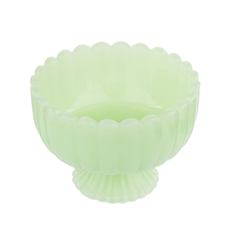 Tablecraft HJ453 Sundae Dish, 4.5" x 4.5" x 3.25", Green - Image 2